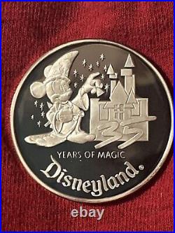 Disneyland 35th Anniversary Sorcerer Mickey Medallion
