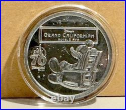 Disneyland 3 Coin Medallion Set 70th Anniversary 2025 Collectable