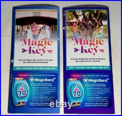 Disneyland 40 Years of Adventure Fold Out Poster Map Stamped WithJuly 17th & MORE