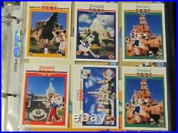 Disneyland 40th, 50th and 1991 Complete Card Sets in a Collectors Series Binder