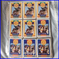 Disneyland 40th Anniversary Collectors Series Cards 1960-1995 Skybox Lot of 90+