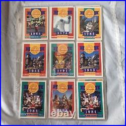 Disneyland 40th Anniversary Collectors Series Cards 1960-1995 Skybox Lot of 90+