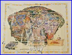 Disneyland 40th Anniversary. Error Map. 1995-E