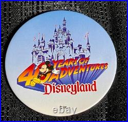 Disneyland 40th Anniversary Park Map & Birthday Hat Park Souvenir, & more