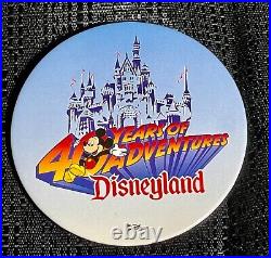 Disneyland 40th Anniversary Park Map & Birthday Hat Park Souvenir, & more