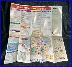 Disneyland 40th Anniversary Park Map & Birthday Hat Park Souvenir, & more