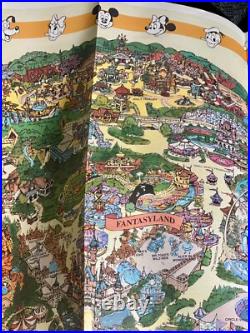 Disneyland 40th Anniversary Park Map & Birthday Hat Park Souvenir, & more
