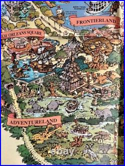 Disneyland 40th Anniversary Park Map & Birthday Hat Park Souvenir, & more