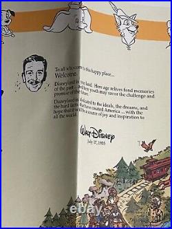 Disneyland 40th Anniversary Park Map & Birthday Hat Park Souvenir, & more