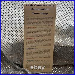 Disneyland 45th Anniversary Celebration Tour Map stamped July 2000 Signed