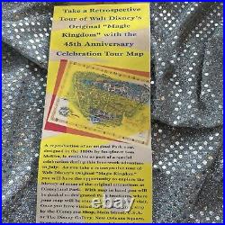 Disneyland 45th Anniversary Celebration Tour Map stamped July 2000 Signed