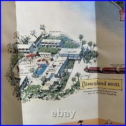 Disneyland 45th Anniversary Celebration Tour Map stamped July 2000 Signed