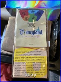 Disneyland 45th Anniversary Map