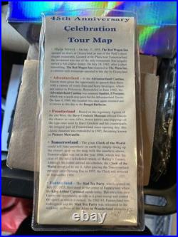 Disneyland 45th Anniversary Map