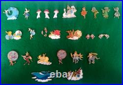 Disneyland 45th Anniversary PARADE OF STARS complete pin set (27 pins) LE 5000