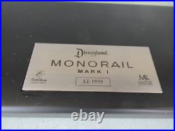 Disneyland 50th Anniv Master Replicas Mark 1 Monorail Model RED Limited Disney