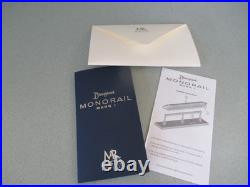Disneyland 50th Anniv Master Replicas Mark 1 Monorail Model RED Limited Disney