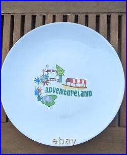 Disneyland 50th Anniversary 11 Dinner Plate Adventureland rare Jungle cruise