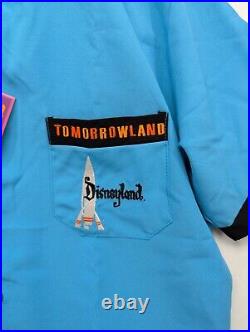 Disneyland 50th Anniversary 2005 Mens Shag Bowling Shirt Limited Edition Rare