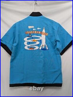 Disneyland 50th Anniversary 2005 Mens Shag Bowling Shirt Limited Edition Rare