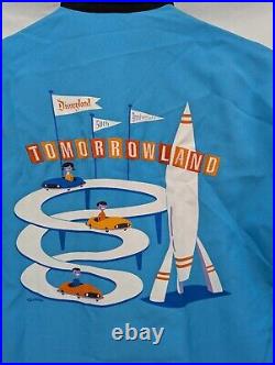 Disneyland 50th Anniversary 2005 Mens Shag Bowling Shirt Limited Edition Rare