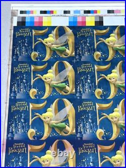 Disneyland 50th Anniversary Annual Passport Original Production Art Tinker Bell
