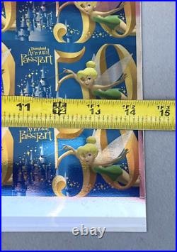 Disneyland 50th Anniversary Annual Passport Original Production Art Tinker Bell