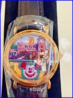 Disneyland 50th Anniversary Artisan 5 watch series with Artwork. COA LE 56/300