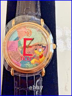 Disneyland 50th Anniversary Artisan 5 watch series with Artwork. COA LE 56/300