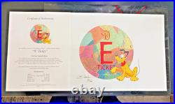 Disneyland 50th Anniversary Artisan 5 watch series with Artwork. COA LE 56/300