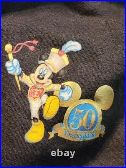 Disneyland 50th Anniversary Black Zip Hoodie Med New - Rare $100 OBO Disneyland 50th Anniversary Black Zip Hoodie Med New - Rare $100 OBO
