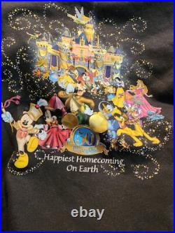 Disneyland 50th Anniversary Black Zip Hoodie Med New - Rare $100 OBO Disneyland 50th Anniversary Black Zip Hoodie Med New - Rare $100 OBO