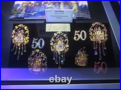 Disneyland 50th Anniversary Cast Brooch Aurora (Sleeping Beauty) (LE 63)