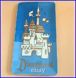 Disneyland 50th Anniversary Castle Charger Plate Kidney and Daily LE 500