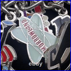 Disneyland 50th Anniversary Charm Bracelet 2005 Vintage Disney Charms Disneyland 50th Anniversary Charm Bracelet 2005 Vintage Disney Charms