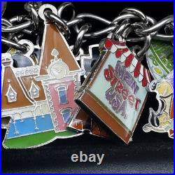 Disneyland 50th Anniversary Charm Bracelet 2005 Vintage Disney Charms Disneyland 50th Anniversary Charm Bracelet 2005 Vintage Disney Charms