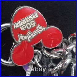 Disneyland 50th Anniversary Charm Bracelet 2005 Vintage Disney Charms Disneyland 50th Anniversary Charm Bracelet 2005 Vintage Disney Charms