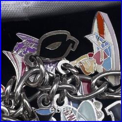 Disneyland 50th Anniversary Charm Bracelet 2005 Vintage Disney Charms Disneyland 50th Anniversary Charm Bracelet 2005 Vintage Disney Charms