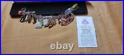 Disneyland 50th Anniversary Charm Bracelet by Shag Collectible Disneyland 50th Anniversary Charm Bracelet by Shag Collectible