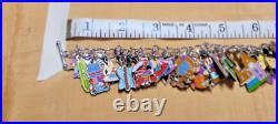 Disneyland 50th Anniversary Charm Bracelet by Shag Collectible Disneyland 50th Anniversary Charm Bracelet by Shag Collectible