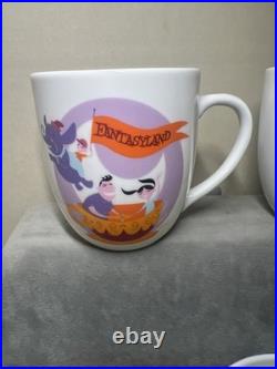 Disneyland 50th Anniversary Collectible Coffee Mug Set SHAG (Josh Agle) Design