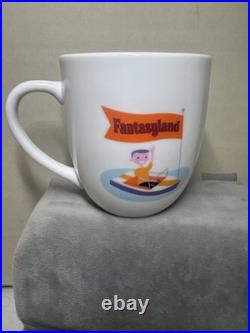Disneyland 50th Anniversary Collectible Coffee Mug Set SHAG (Josh Agle) Design