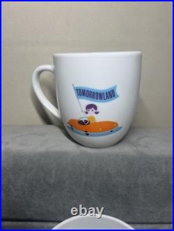 Disneyland 50th Anniversary Collectible Coffee Mug Set SHAG (Josh Agle) Design Disneyland 50th Anniversary Collectible Coffee Mug Set SHAG (Josh Agle) Design