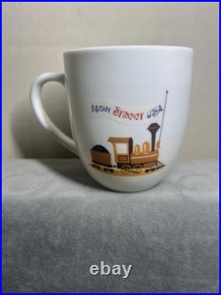 Disneyland 50th Anniversary Collectible Coffee Mug Set SHAG (Josh Agle) Design