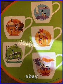 Disneyland 50th Anniversary Collectible Coffee Mug Set Shag Josh Agle New