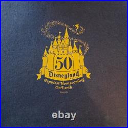 Disneyland 50th Anniversary Collector Plate Set of 6 in Presentation Boxes Kimbe