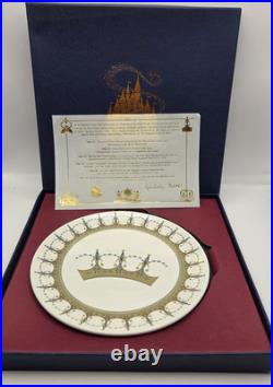 Disneyland 50th Anniversary Collector Plate Set of 6 in Presentation Boxes Kimbe