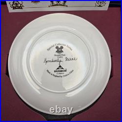 Disneyland 50th Anniversary Collector Plate Set of 6 in Presentation Boxes Kimbe