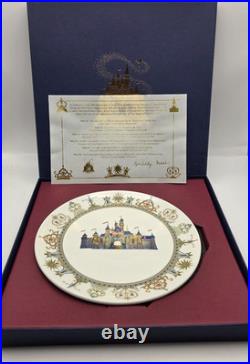 Disneyland 50th Anniversary Collector Plate Set of 6 in Presentation Boxes Kimbe