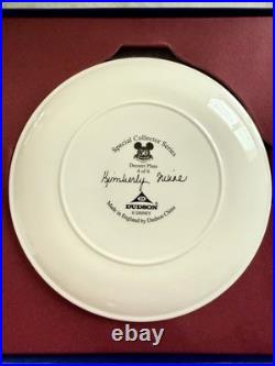 Disneyland 50th Anniversary Collectors Dessert Plate Set of 6 by Kim Irvine